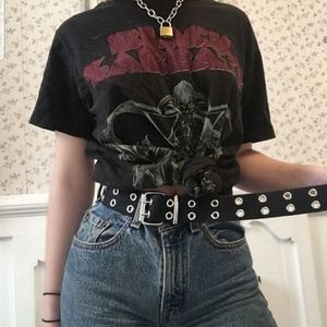 🧞‍♀️ BLACK GROMMET BELT